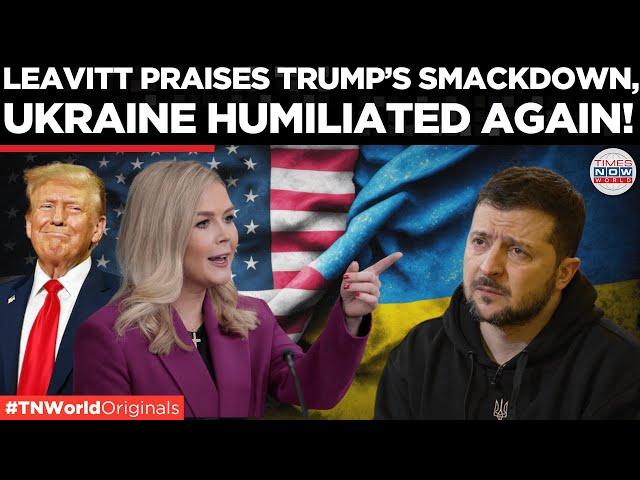 Zelensky HUMILIATED Again in Front of Media! Leavitt Calls Trump’s Ukraine SMACKDOWN ‘Refreshing’!