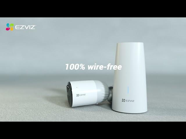 EZVIZ BC1 Wire Free Battery Camera Kit.