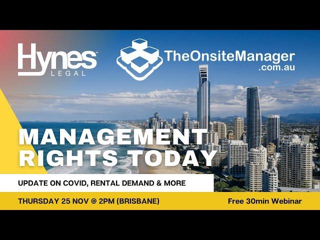 Management Rights Industry Overview