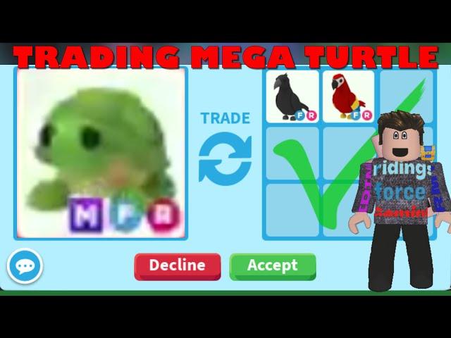 TRADING MEGA TURTLE ADOPT ME