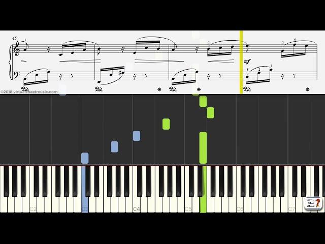 Learn Fur Elise Sheet Music by Beethoven - Keyboard Practice Video