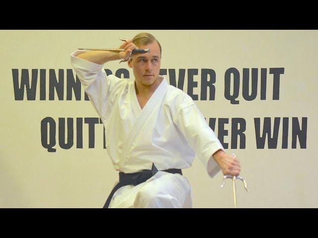 SAI Weapon Tutorial (Okinawa Kobudo) by Jesse Enkamp