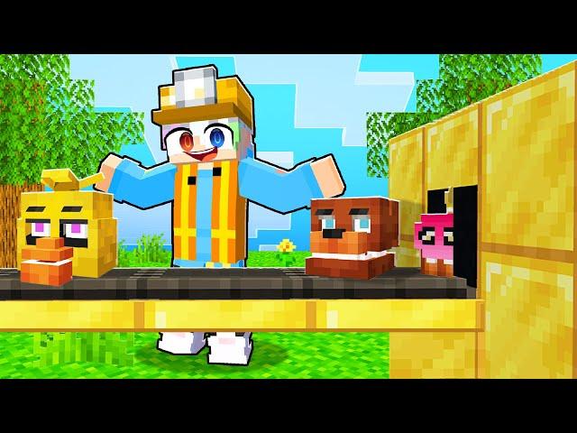 FNAF Pizzeria Tycoon In Minecraft!