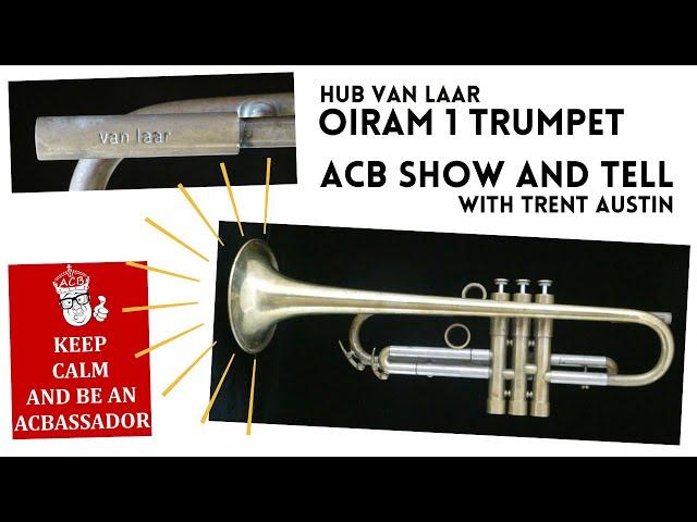 Dutch beauty!  The wonderful Hub Van Laar Oiram  Trumpet for sale at ACB (Show and Tell) #trumpet