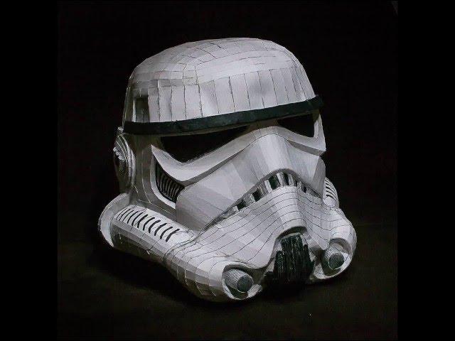 Stormtrooper helmet. Шлем штурмовика своими руками)