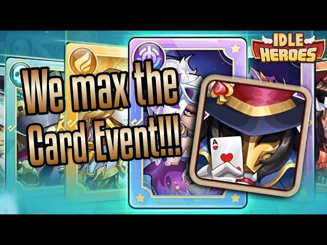 We MAX the NEW Card Event for the next Temple Level!!! - Idle Heroes