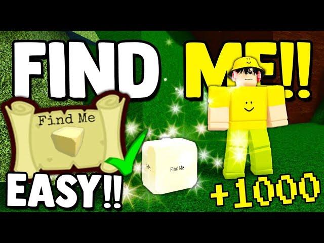 FIND ME QUEST (EASY) 2024 | Build a Boat for Treasure ROBLOX