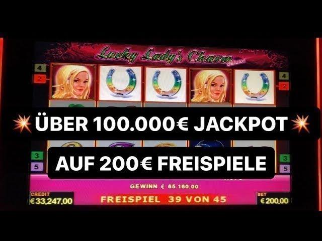 Lucky Ladys Charm 200€ Freispiele  100.000€ GEWINN Novoline Automat Spielothek Spielhalle slots