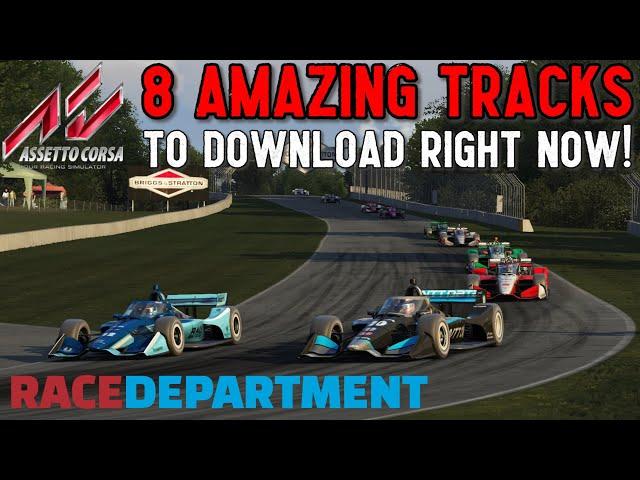 My 8 Best Free Assetto Corsa Tracks on RaceDepartment