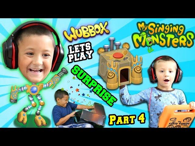 Lets Play MY SINGING MONSTERS Part 3!  WUBBOX Time w/ FGTEEV Mega Fan Surprise Box