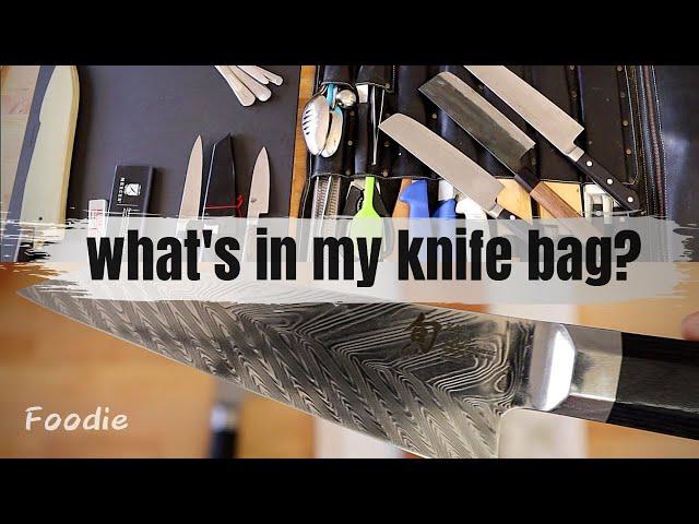 Inside a Pro Chef's Knife Bag | Foodie