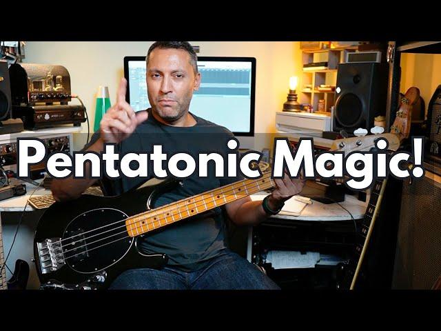 Funk Bass Mastery: Root Notes and Pentatonic Links