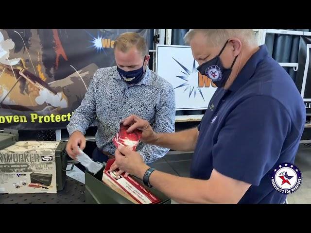 Workshops for Warriors and WestAir Unboxing Harris Products Group's New Torch Kit