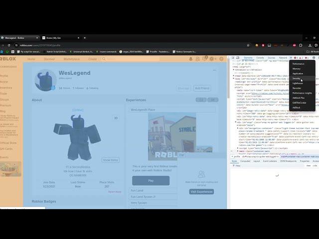 How to hack somebodies Roblox account