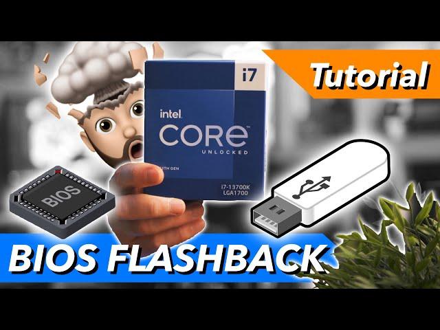 Intel 13th 14th Gen BIOS Update auf B660 H670 Z690 USB Flashback Tutorial