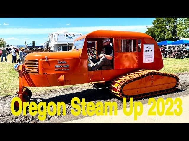 2023 Great Oregon Steam Up Antique Powerland Heritage Park  Trains