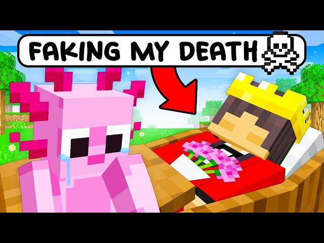 Mongo Faked His DEATH in Minecraft!