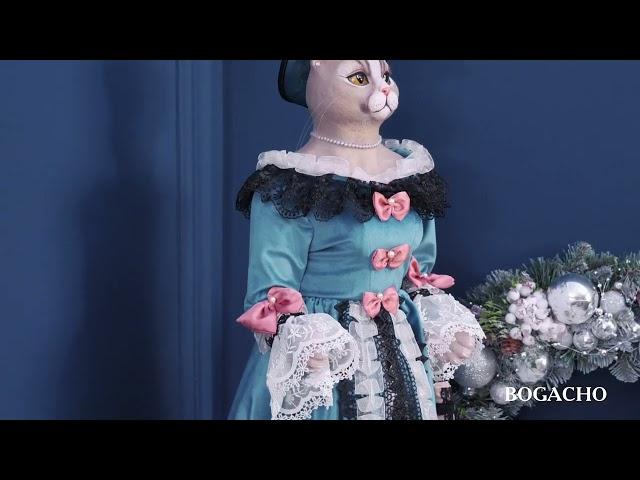 76089 Коллекционная кукла Кошка Элеонора (моно)