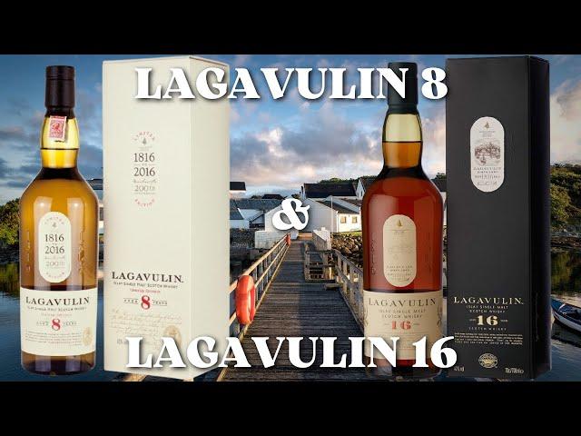 Обзор на LAGAVULIN 8 & LAGAVULIN 16 / дегустация и сравнение