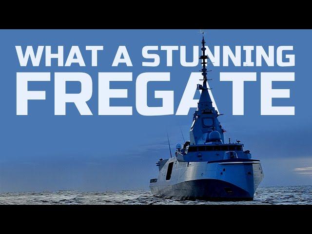 What a Stunning Warship: France's New FDI Super Frigate enters action