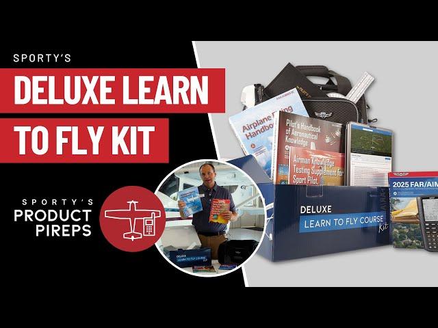 Sporty's Deluxe Learn to Fly Course Kit