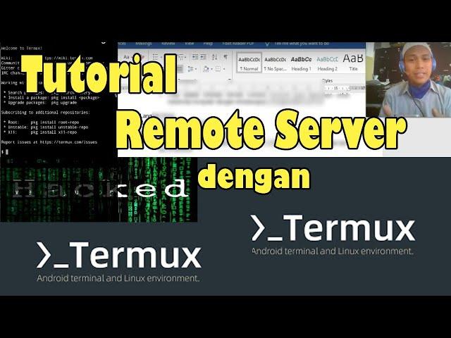 Remote Server SSH dengan Termux di Android