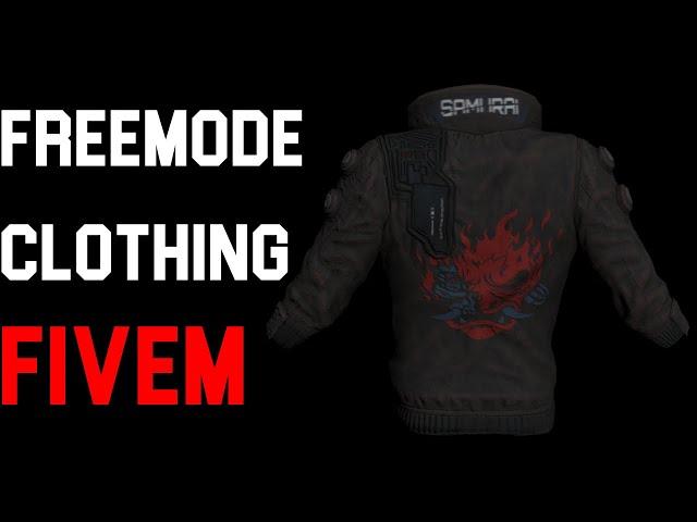 Freemode clothing tutorial | How to add custom clothes to a freemode character addon | GTA5 Tutorial