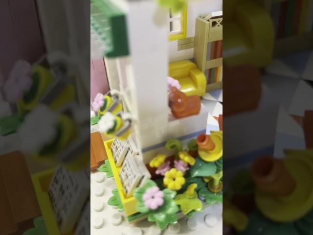 Cozy Idyllic Cabin Made from Mini ‘lego’ Blocks (Just $8!) - So detailed and pretty! ️