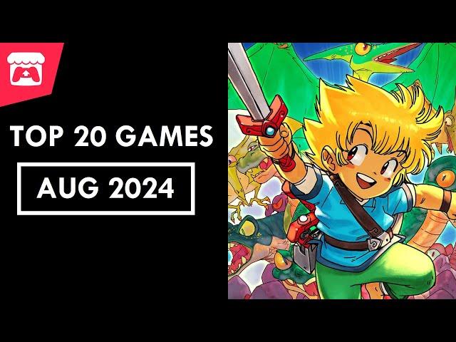 Itch.io's Top 20 Games of August 2024!