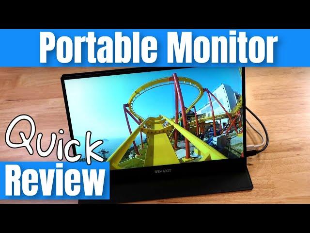 Wimaxit M1562C Portable Monitor Quick Review