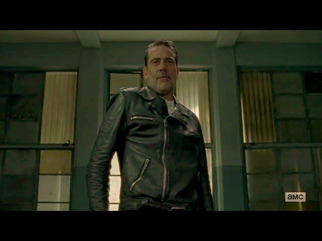 Negan's Meeting Is Interrupted By Rick - The Walking Dead 8x4