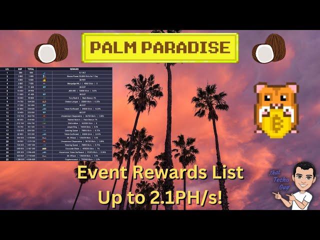 Rollercoin | Palm Paradise Progression Event and some tips