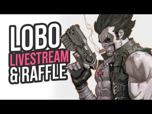 Lobo ️‍ Full Drawing Process | February Livestream & Raffle