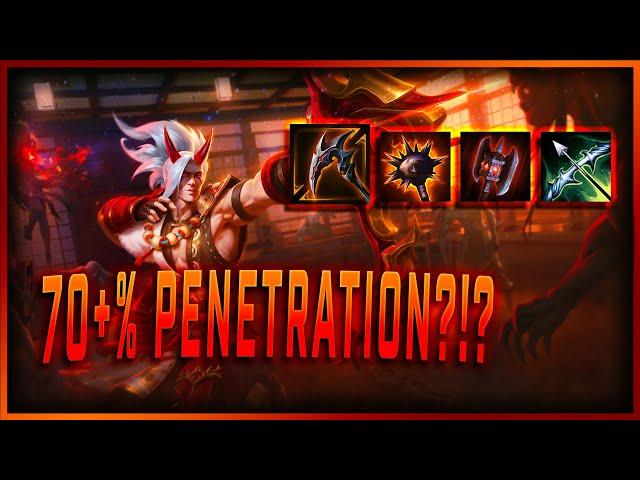 This 70% pen hunter build absolutely SHREDS TANKS! | RANKED SMITE CONQUEST RAMA ADC