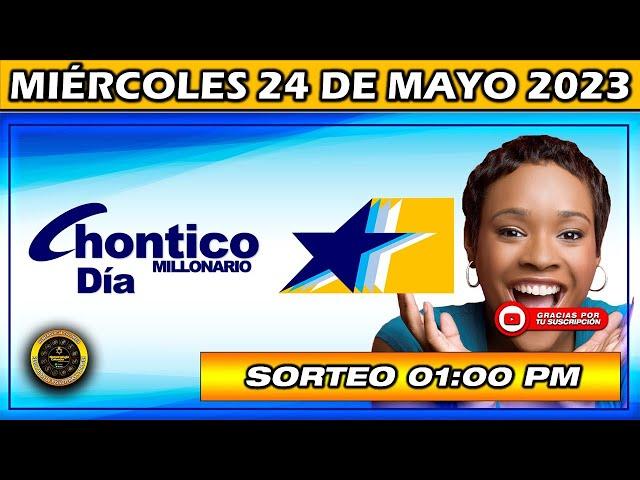 Resultado de EL CHONTICO DIA del MIÉRCOLES 24 DE MAYO del 2023