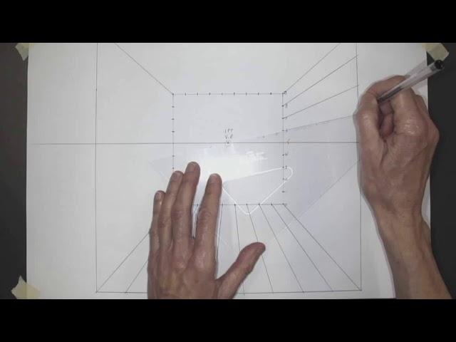 Make a ONE POINT PERSPECTIVE GRID