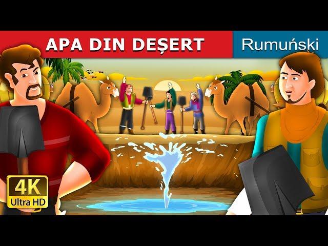 APA DIN DEȘERT | Water in The Desert Story in Romanai | @RomanianFairyTales