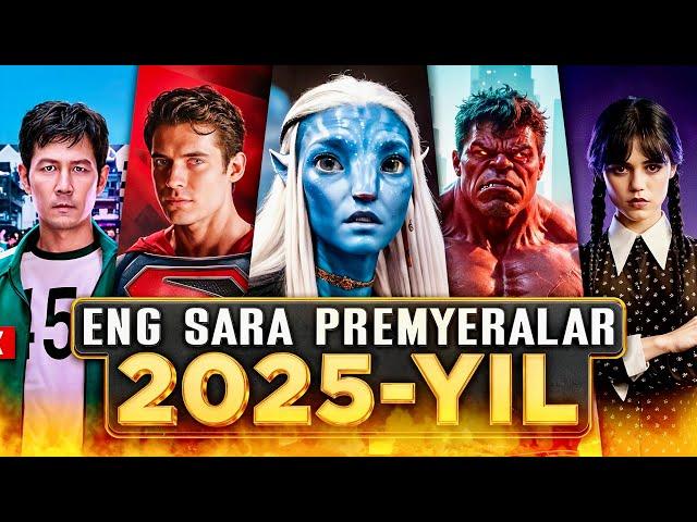 2025-yilda Eng Ko'p Kutilayotgan Film va Seriallar | Kalmar O'yini 3-sezon | Wednesday 2-sezon