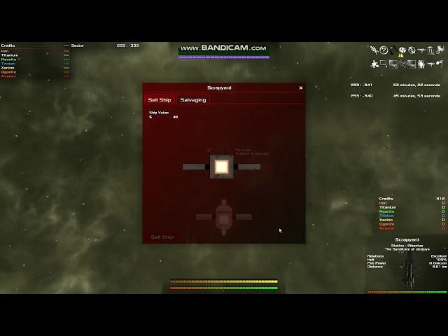 MoveUI ScrapyardLicenses - An Avorion Mod