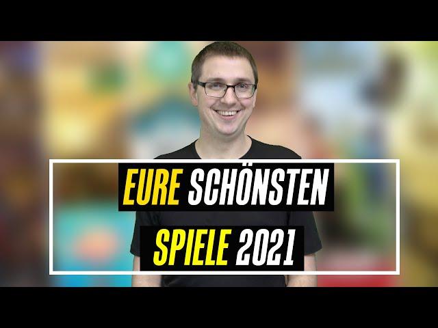 Eure SCHÖNSTEN Spiele 2021! Ergebnisse des großen Brettspielblog Community Votings 2022