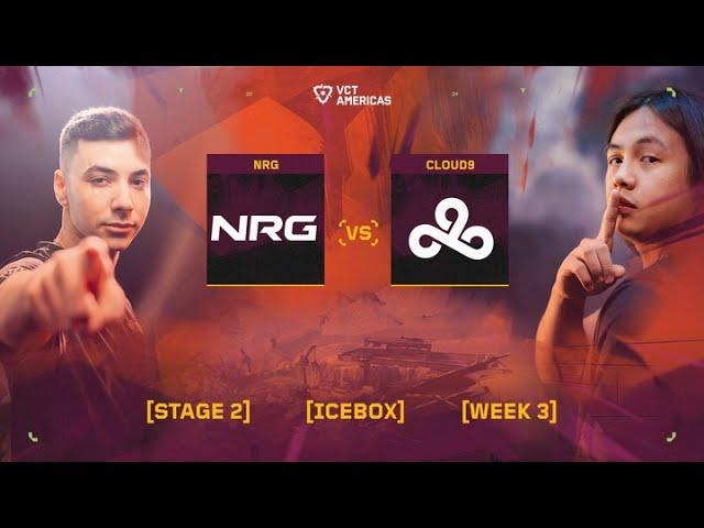 NRG vs Cloud9 - VCT Americas Stage 2 - W3D2 - Map 2