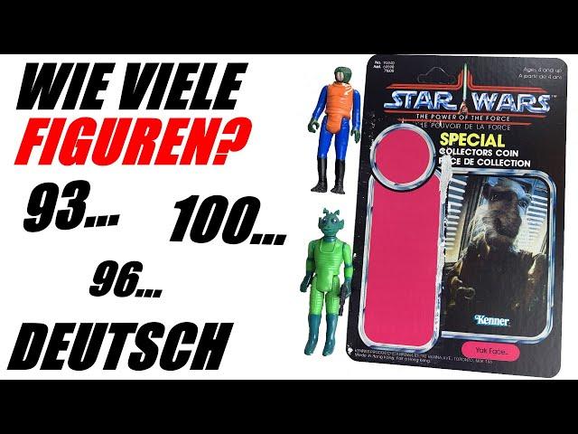 Endlich gezählt! Wie Viele Star Wars Vintage Kenner Figuren gibt es wirklich? Deutsch