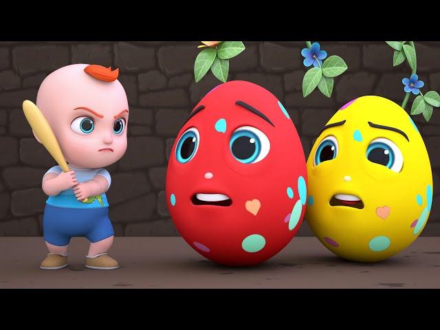 Leo Explores Colorful Surprise Eggs| Yes Yes Playground Song | Leo Kids Songs & Nursery Rhymes