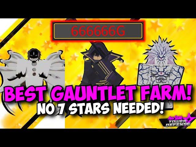 New Best Gauntlet Farm Method! (NO 7 STARS!) Get Cid, Aizen & Boros FAST!