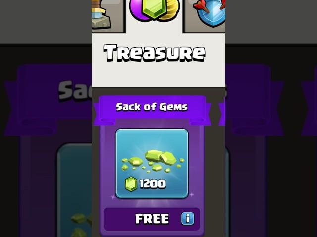 Free Gems #coc #clashofclans #shorst #trendingshorts #goldpass #gameplay #gaming #cocnextgen
