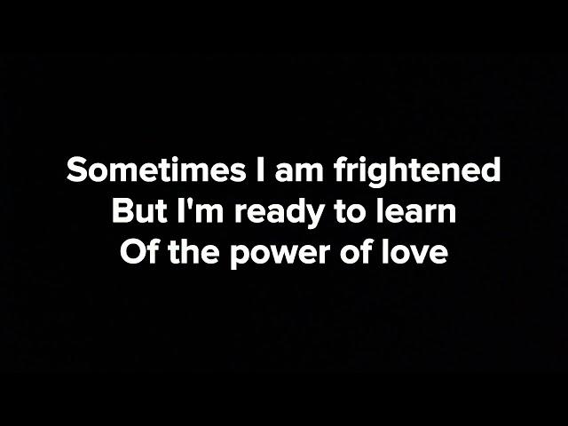 Celine Dion - The Power Of Love (lyrics)