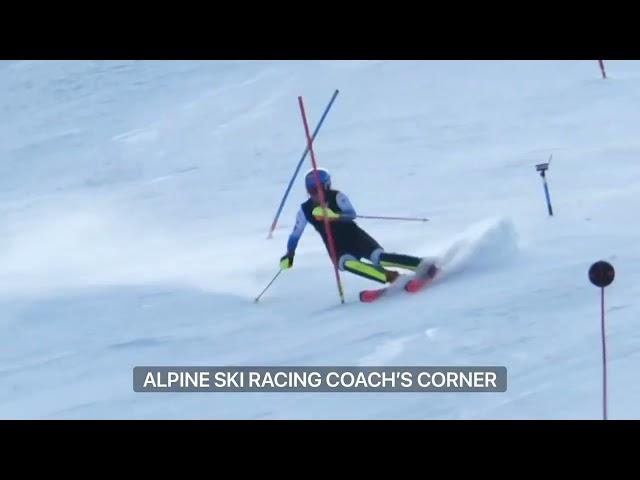 Mikaela Shiffrin slalom training in El Colorado La Parva Chile August 2022 alpine skiing ski coach