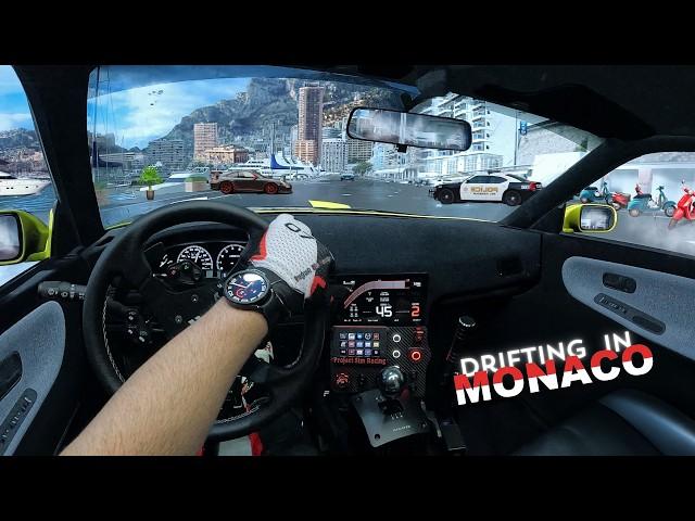 Drifting Through the Streets of Monaco | Assetto Corsa | Fanatec CS DD+