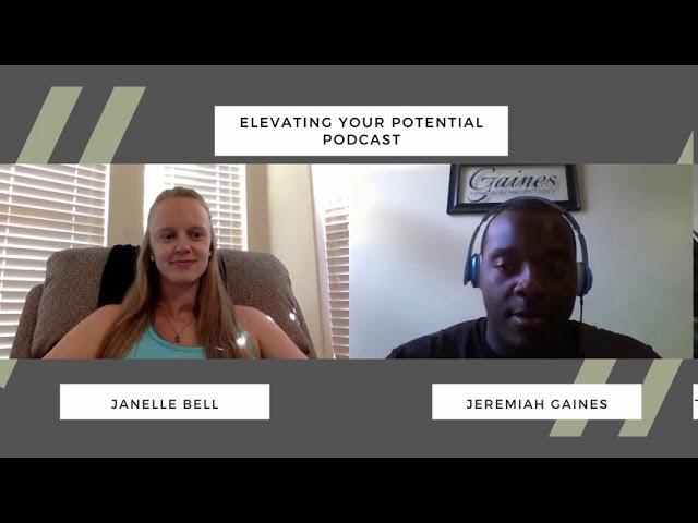 Volleyball D-1 All American Janelle Bell joins the show #studentathlete #personal development