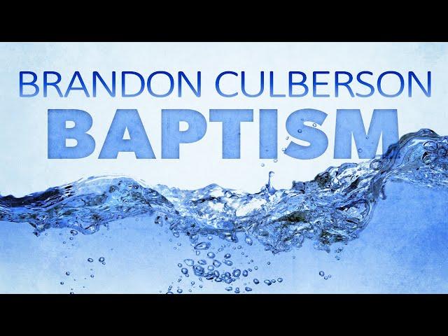 Baptism of Brandon Culberson - October 17, 2021